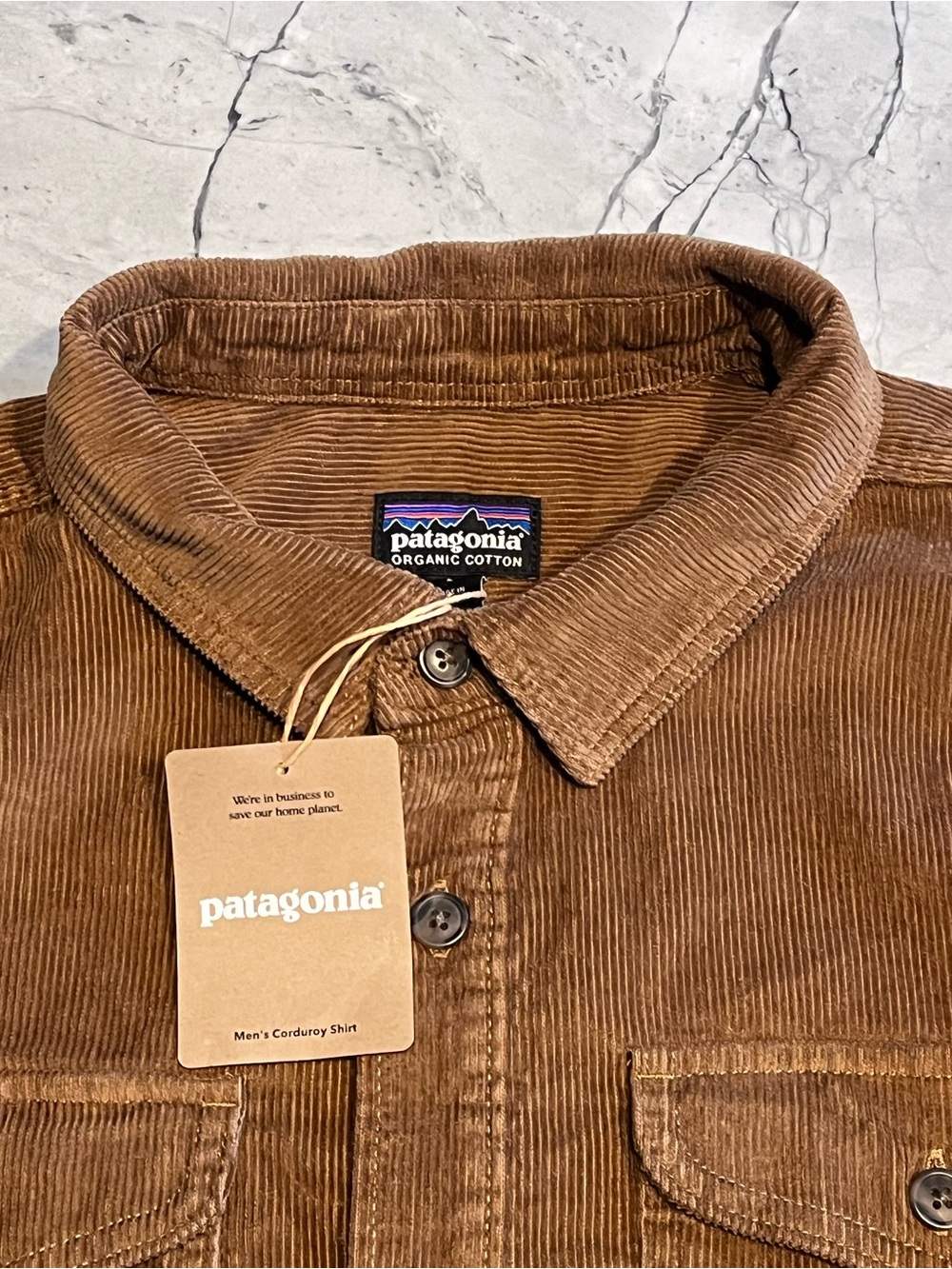 NWT! Patagonia Men's Corduroy Shirt!